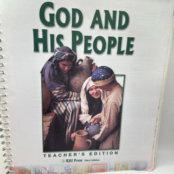 Bible Truths For Christian Schools Teachers Edition God And His People BJU Press - Picture 3 of 5